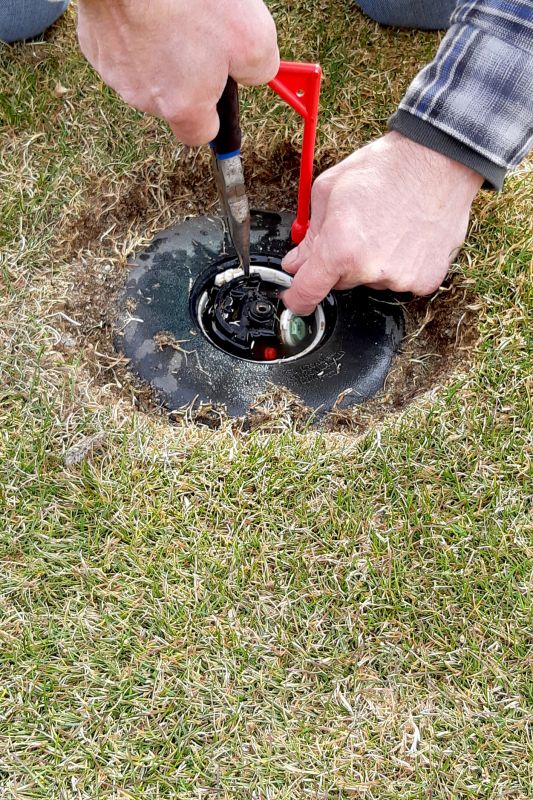 Repairing Sprinkler Heads